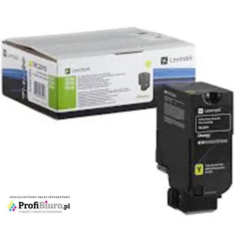 Lexmark 74C2SY0 - Toner żółty do Lexmark CS-720, CS-725, CX-725